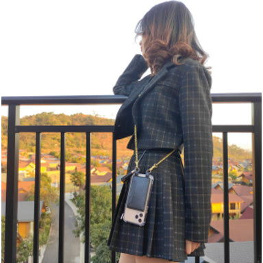 Crossbody Phone Wallet Black