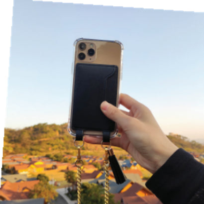 Crossbody Phone Wallet Black
